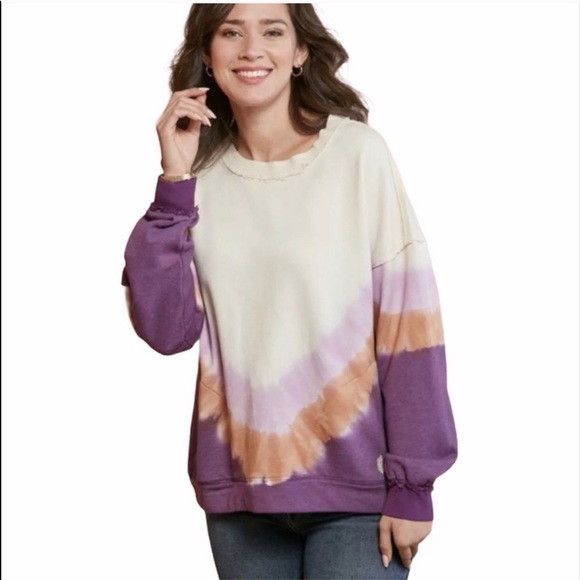Free People Ombré Metti Sweatshirt - Picture 3 of 15